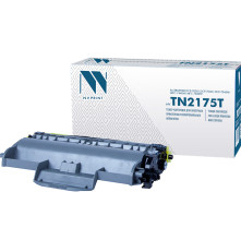 Тонер-картридж NVP NV-TN-2175T для Brother DCP-7030/ DCP-7040/ DCP-7045N/ MFC-7440N/ MFC-7840W (2600 стр.)