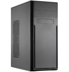 Корпус 450 Вт Foxline FL-302, ATX, 2x5.25EXT, 1x3.5EXT, 4x3.5INT, 2xUSB2.0, HDA, wo FAN, w450W ATX PSU(80mm), w1.2m EU pwr cord