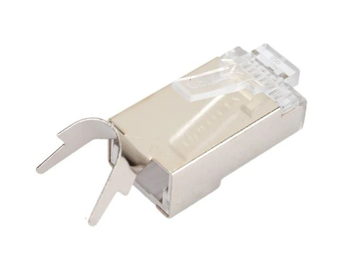 Коннектор Vention RJ45 (8p8c), FTP cat. 7, под витую пару (10шт.) Коннектор Vention RJ45 (8p8c), FTP cat. 7, под витую пару (10шт.)