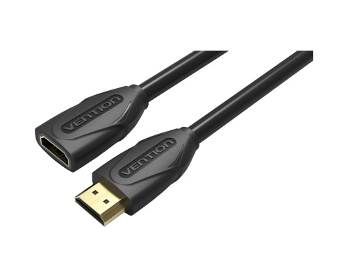 Кабель-удлинитель Vention HDMI (19F/19M), v1.4, 5 м, черный