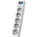 Сетевой фильтр Pilot SG5 5 outlets (GP), 10A / 2.2kVt, automatic circuit-breaker, 10 m