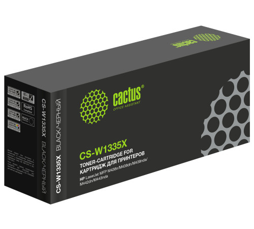 Картридж Cactus CS-W1335X W1335X для HP LJ MFP M438n/M438dn/M438nda/M442  (13700 стр.)