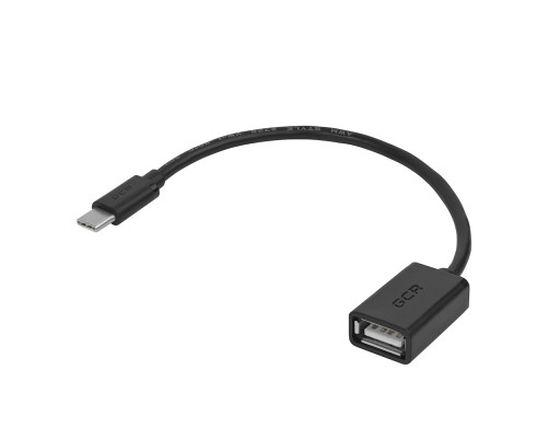 Кабель-адаптер OTG USB 2.0, CM/AF, 0.5 м, черный, 28/28 AWG, экран, армированный, морозостойкий Кабель-адаптер OTG USB 2.0, CM/AF, 0.5 м, черный, 28/28 AWG, экран, армированный, морозостойкий