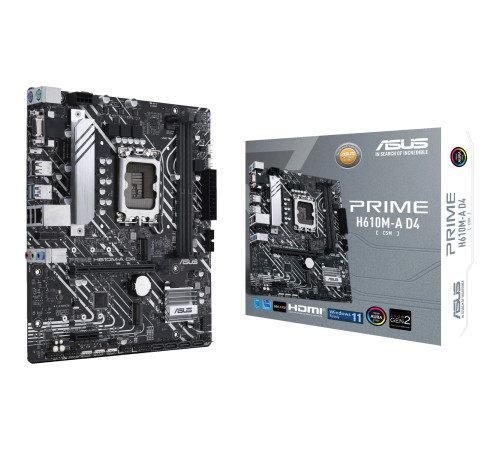 Материнская плата ASUS PRIME H610M-A D4-CSM (LGA1700)