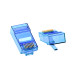 Коннектор цветной RJ-45 cat.5e UTP Male, 8p8c 15 шт (3 цвета по 5 шт), GCR-51802
