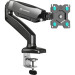 Кронштейн для мониторов ONKRON ONKRON G80 BLACK, ГАЗЛИФТ макс 100*100 наклон -45º/+90º, поворот +-90°, 2 колена, от стены: до 450мм
