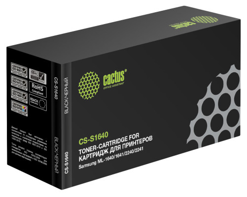 Картридж лазерный Cactus CS-S1640 D108S MLT-D108S для Samsung ML1640/1641/1645/2240/2241 (1500 стр.) Картридж лазерный Cactus CS-S1640 D108S MLT-D108S для Samsung ML1640/1641/1645/2240/2241 (1500 стр.)