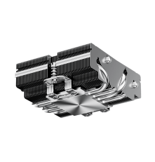 Вентилятор для процессора PCCooler S815I Low profile (125W, 4pin PWM, 37mm, Al/Cu, 4x6mm, 1x75mm, 51.42 CFM, 39dBA, 2000~4000 RPM, S: LGA115X/20XX/1200/1700/1851 AMD3/AMD4, silver)