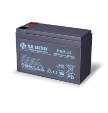Аккумулятор свинцово-кислотный B.B. Battery HR9-12, 12В/9Ач