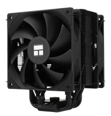 Вентилятор для процессора Thermalright Burst Assasin 120 EVO Dark (4-pin PWM, 156mm, Ni/CU, 6x6mm, 2x120mm, 66.17CFM, 25.6dBA, 1550RPM, S: 1700, 1200, 115X, AM5, AM4)
