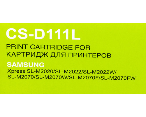 Картридж Cactus CS-D111L MLT-D111L для Samsung Xpress M2022/M2020/M2021/M2070 (1800 стр.)