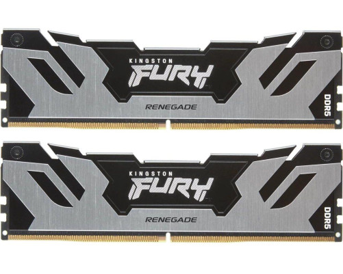 Модуль оперативной памяти Kingston 32GB DDR5-6800 (Kit of 2) FURY Renegade Silver XMP KF568C36RSK2-32 Модуль оперативной памяти Kingston 32GB DDR5-6800 (Kit of 2) FURY Renegade Silver XMP KF568C36RSK2-32