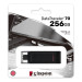 Накопитель USB Flash Drive Kingston 256B USB-C 3.2 Gen 1 DataTraveler 70