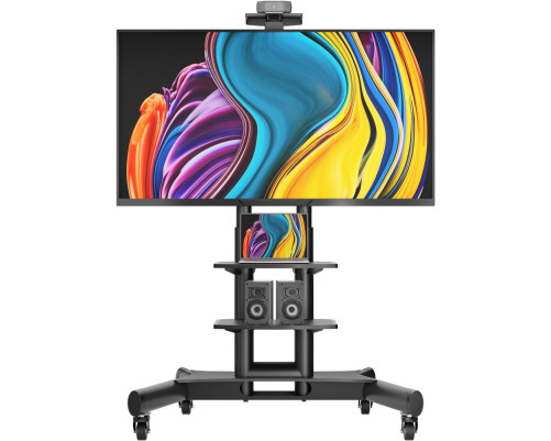 Мобильная стойка ONKRON на 1 ТВ TS1552 BLACK Мобильная стойка ONKRON на 1 ТВ TS1552 BLACK