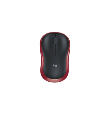 Мышь беспроводная Logitech M185, красный