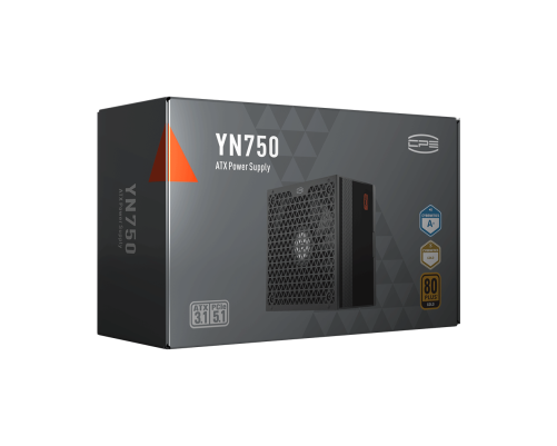 Блок питания 750 Вт PCCooler P5-YN750-G1F, черный Блок питания 750 Вт PCCooler P5-YN750-G1F, черный