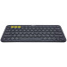 Клавиатура беспроводная Logitech K380, темно-серый