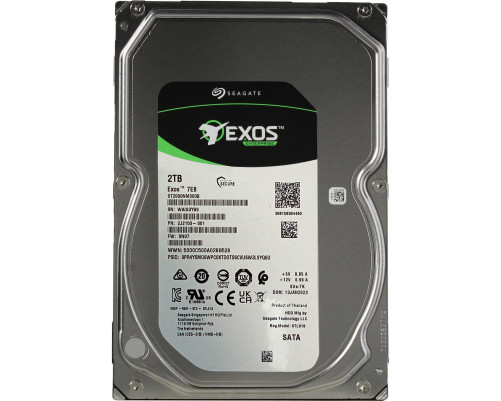 Жесткий диск 2TB Seagate Exos 7E8 ST2000NM000B Жесткий диск 2TB Seagate Exos 7E8 ST2000NM000B