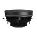 Вентилятор для процессора PCCooler E126M PRO (92W, 4-pin PWM, 70mm, Al/Cu, -mm, FRGB, 1x120mm, 65.46CFM, 29.8dBA, 1600RPM, S: 1700/1200/115X, AM5/AM4, black)