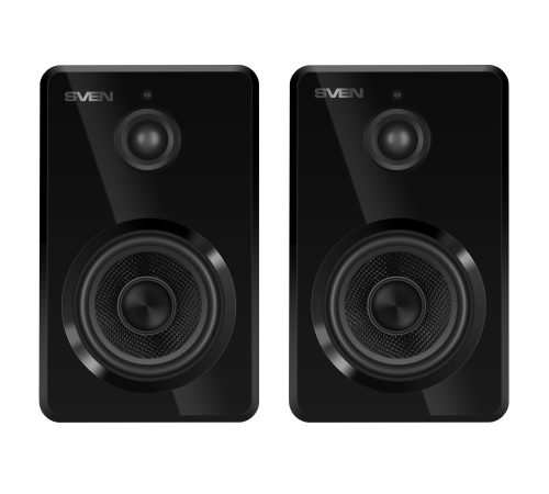 Акустическая система 2.0 SVEN SPS-730, 50 Вт, Bluetooth, пульт, USB, microSD, черный
