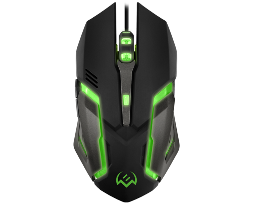 Мышь проводная игровая SVEN RX-G740, USB, 6 кнопок, 800-2400dpi, SoftTouch, черный Мышь проводная игровая SVEN RX-G740, USB, 6 кнопок, 800-2400dpi, SoftTouch, черный