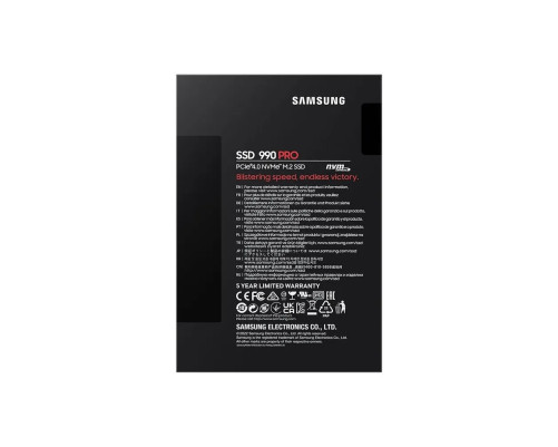 Твердотельный накопитель Samsung 990 PRO, 2TB, M.2(22x80mm) Твердотельный накопитель Samsung 990 PRO, 2TB, M.2(22x80mm)
