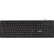 Клавиатура проводная SVEN KB-C3060, USB, чёрный, 113 клавиш