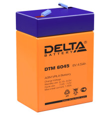 Аккумулятор свинцово-кислотный DELTA DTM 6045, 6В/4.5Ач 
