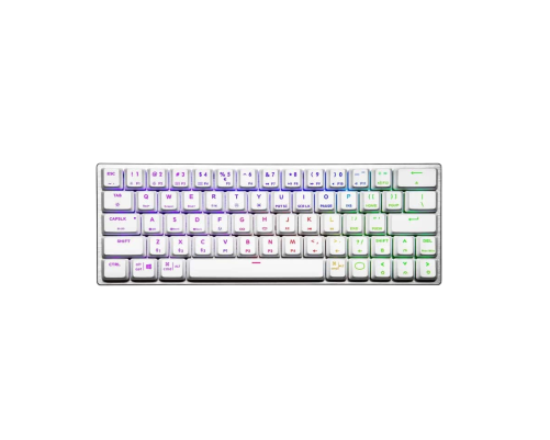 Клавиатура проводная игровая Cooler Master SK622, USB-A, Bluetooth, серебристый/белый Клавиатура проводная игровая Cooler Master SK622, USB-A, Bluetooth, серебристый/белый