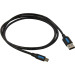 Кабель Vention USB 2.0 AM/mini B 5pin, 1 м, черный