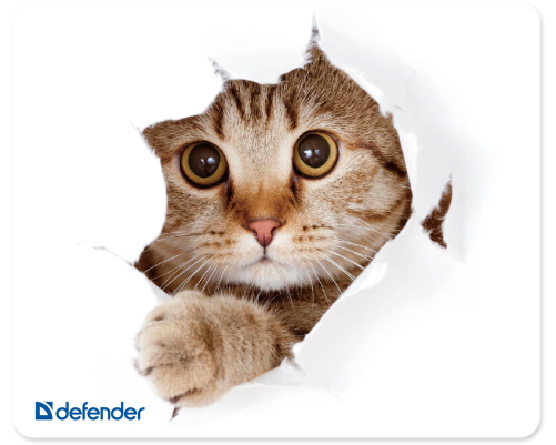Коврик для мыши Defender Silk 230x190x1.6 мм, 10 видов