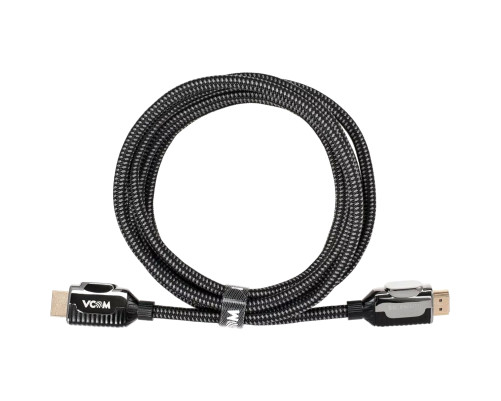 Кабель HDMI 19M/M,ver. 2.1, 2 м, черный, VCOM <cg864-2m> Кабель HDMI 19M/M,ver. 2.1, 2 м, черный, VCOM <cg864-2m>