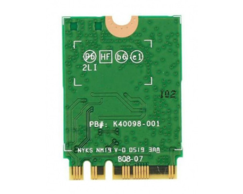 Плата сетевого контроллера Intel Wi-Fi 6 AX200, 2230, 2x2 AX+BT, No vPro, 985927 Плата сетевого контроллера Intel Wi-Fi 6 AX200, 2230, 2x2 AX+BT, No vPro, 985927
