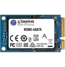 Твердотельный накопитель Kingston KC600, 512GB, mSATA