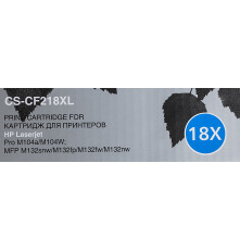 Картридж лазерный Cactus CS-CF218XL CF218X для HP LJ Pro M104a/M104W/ MFP M132snw, черный (6000 стр.)
