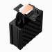 Вентилятор для процессора PCCooler RZ500 BK (250W, 4-pin PWM, 155mm, Al/Cu, 5x6mm, 1x120mm, 86.73CFM, 32dBA, 2200RPM, S: 1851/1700/1200/115X, AM5/AM4, black)