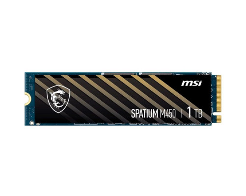 Твердотельный накопитель MSI SPATIUM M450 S78-440L0M0-P83, 1TB, M.2 2280