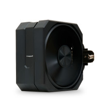 Вентилятор для процессора HSPD A116 BLACK (250W, 4-pin PWM, 155mm, Al/Cu, 6x6mm, 1x120mm, 68CFM, 25dBA, 1650RPM, S: 1851/1700/1200/20XX/115X/13XX, AM5/AM4/AM3/AM2/AM3+/AM2+/FM2/FM1, black)