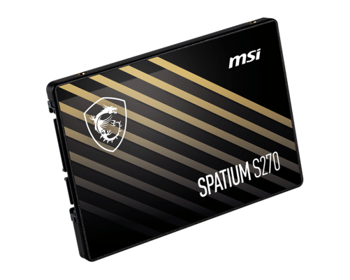 Тверотельный накопитель MSI SPATIUM S270 S78-440N070-P83, 240GB, 2.5" Тверотельный накопитель MSI SPATIUM S270 S78-440N070-P83, 240GB, 2.5"