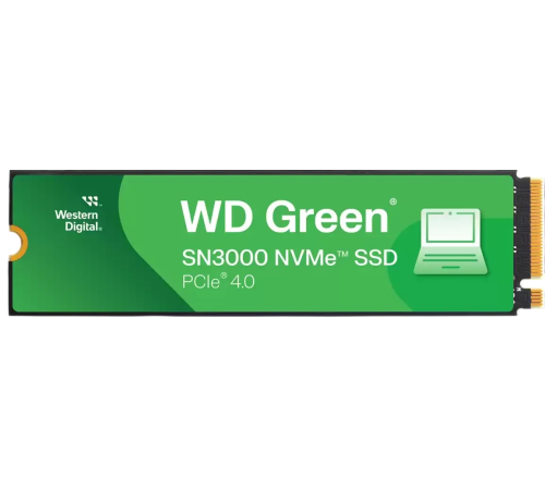Твердотельный накопитель Western Digital Green SN3000, 500GB, M.2(22x80mm)