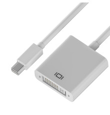 Адаптер-переходник miniDP(20M)-DVI(24+5F), 0.2 м, белый