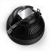 Вентилятор для процессора PCCooler E126M PRO (92W, 4-pin PWM, 70mm, Al/Cu, -mm, FRGB, 1x120mm, 65.46CFM, 29.8dBA, 1600RPM, S: 1700/1200/115X, AM5/AM4, black)