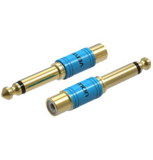 Переходник Vention jack 6.35 mm M/RCA F