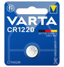 Элемент питания Varta ELECTRONICS CR1220 BL1 Lithium 3V (6220)