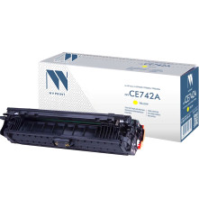 Тонер-картридж NVP NV-CE742A Yellow для HP Color LaserJet CP5225/ CP5225n/ CP5225dn (7300 стр.)