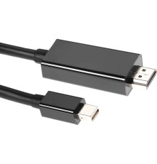 КабельMini DisplayPort M-HDMI M, 1.8 м, черный, Telecom <ta695>