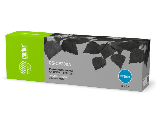 Картридж лазерный Cactus CS-CF300A CF300A для HP CLJ Ent M880, черный (29500 стр.) Картридж лазерный Cactus CS-CF300A CF300A для HP CLJ Ent M880, черный (29500 стр.)