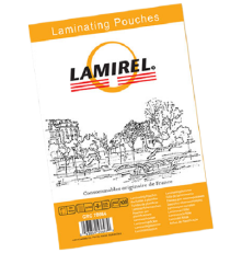Пленка для ламинирования  Lamirel 65x95мм, 125мкм, 100 шт.