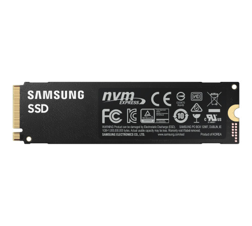Твердотельный накопитель Samsung 980 PRO, 1TB, M.2(22x80mm)