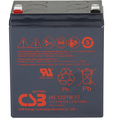 Аккумулятор свинцово-кислотный CSB HR1221W F2, 12В/5Ач
